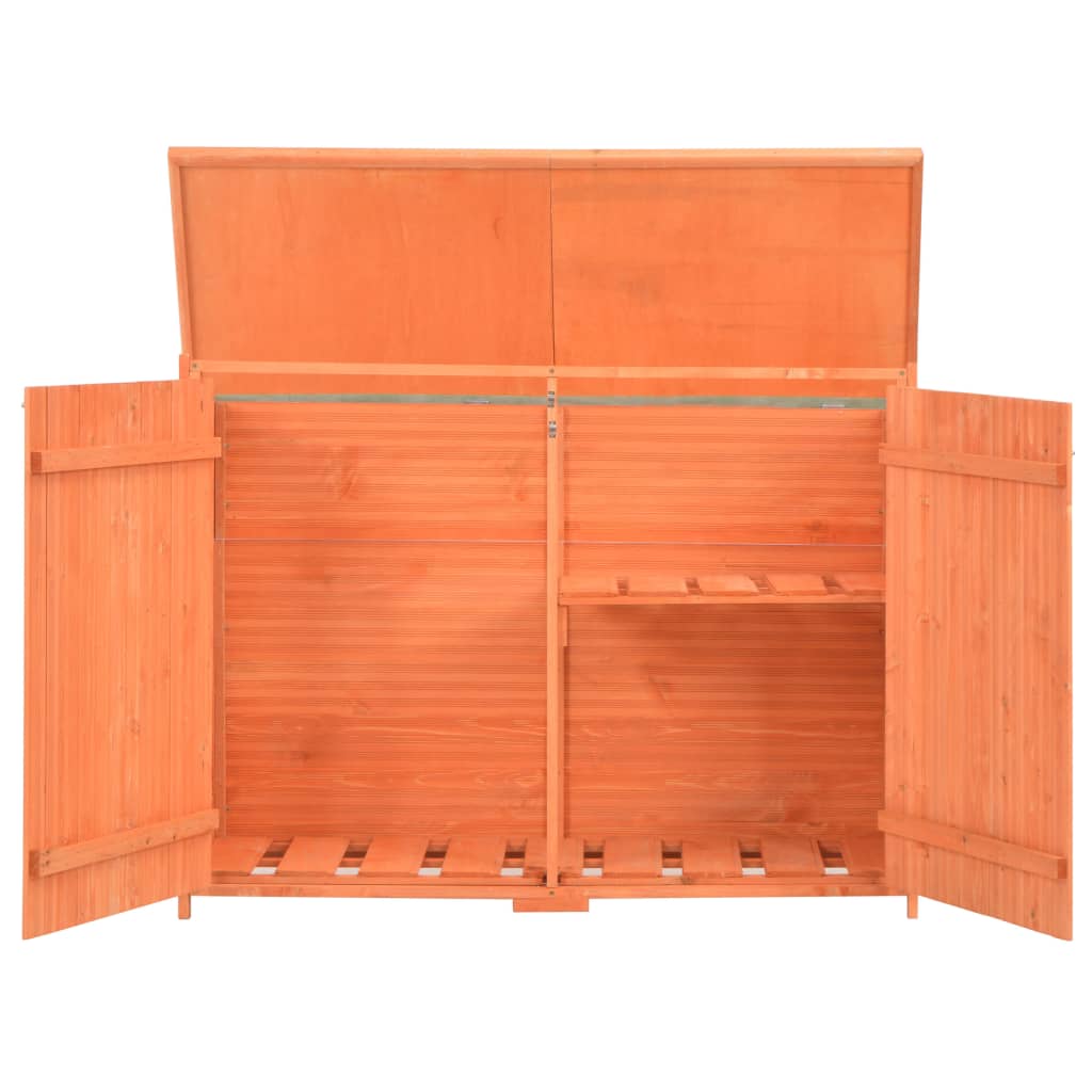 NNEVL Garden Storage Shed 120x50x91 cm Wood-1