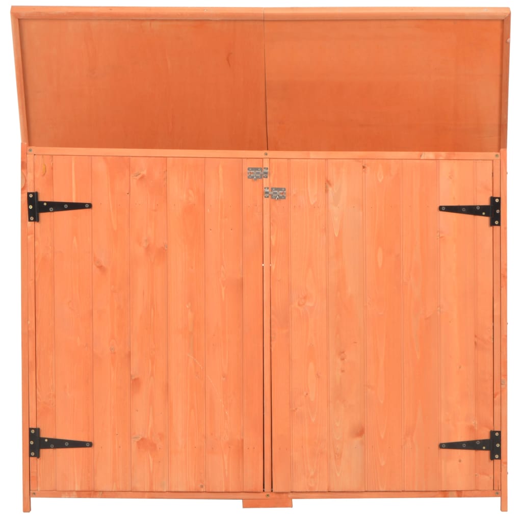 NNEVL Garden Storage Shed 120x50x91 cm Wood-2
