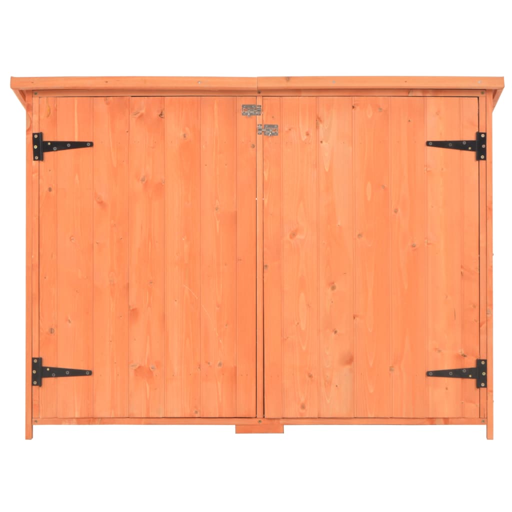 NNEVL Garden Storage Shed 120x50x91 cm Wood-3