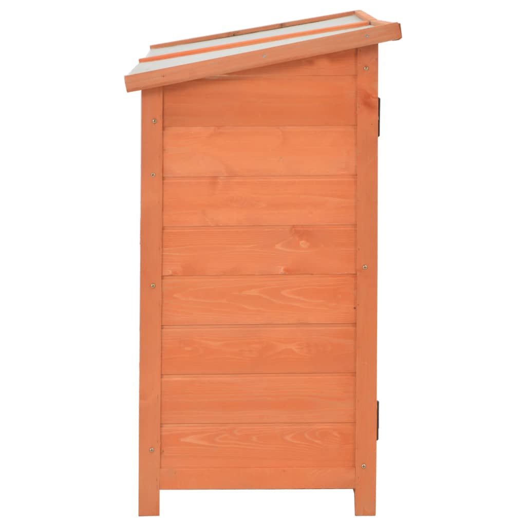 NNEVL Garden Storage Shed 120x50x91 cm Wood-4