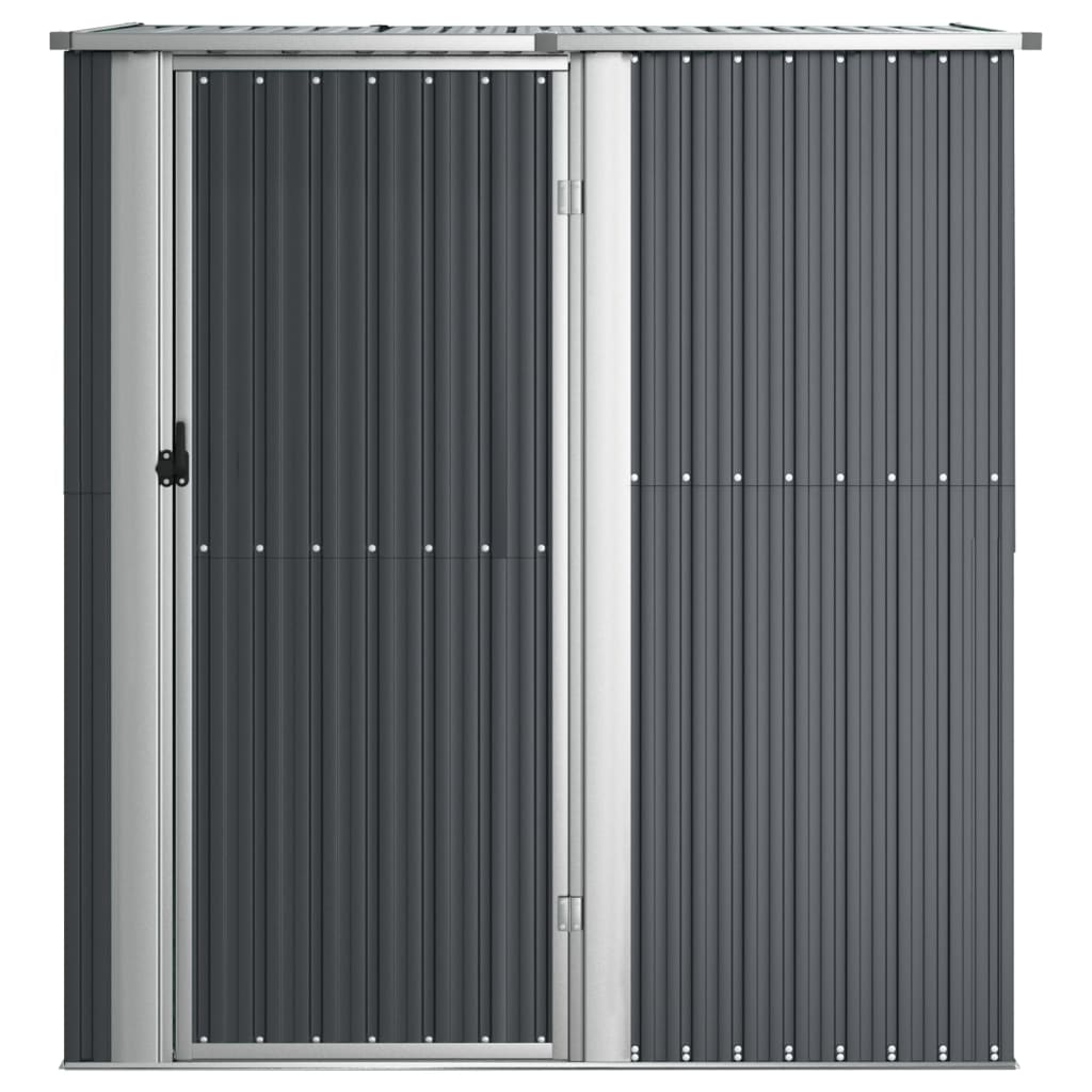 NNEVL Garden Shed Anthracite 180.5x97x209.5 cm Galvanised Steel-2