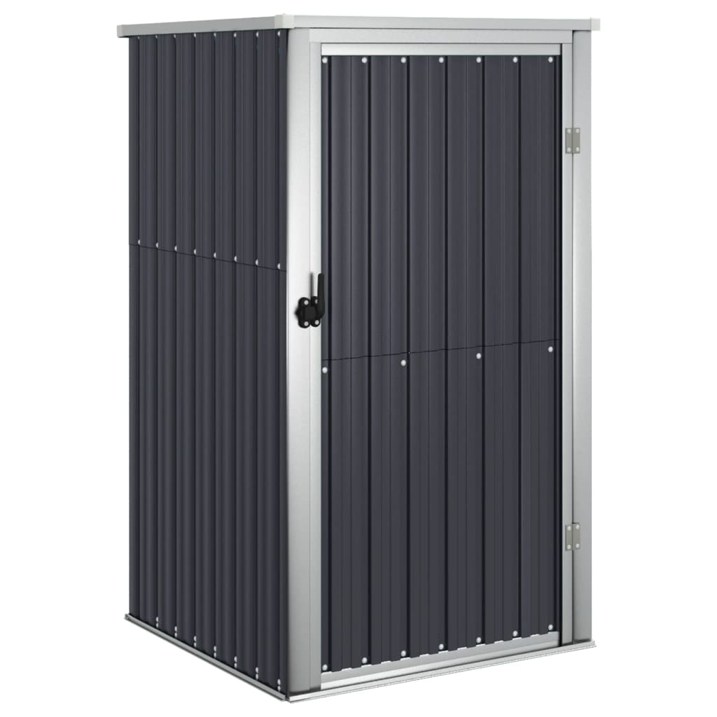 NNEVL Garden Tool Shed Anthracite 88x89x161 cm Galvanised Steel-1