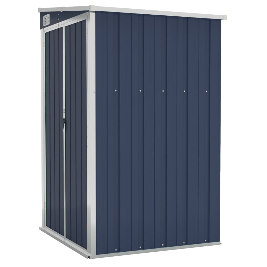 NNEVL Wall-mounted Garden Shed Anthracite 118x100x178 cm Steel-1