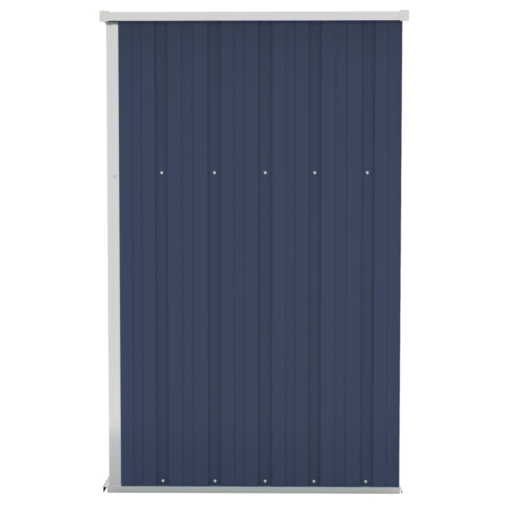 NNEVL Wall-mounted Garden Shed Anthracite 118x100x178 cm Steel-3