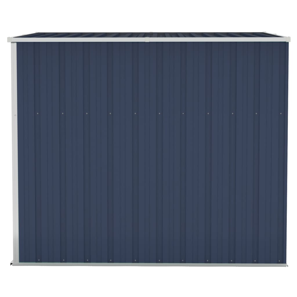 NNEVL Wall-mounted Garden Shed Anthracite 118x194x178 cm Steel-3