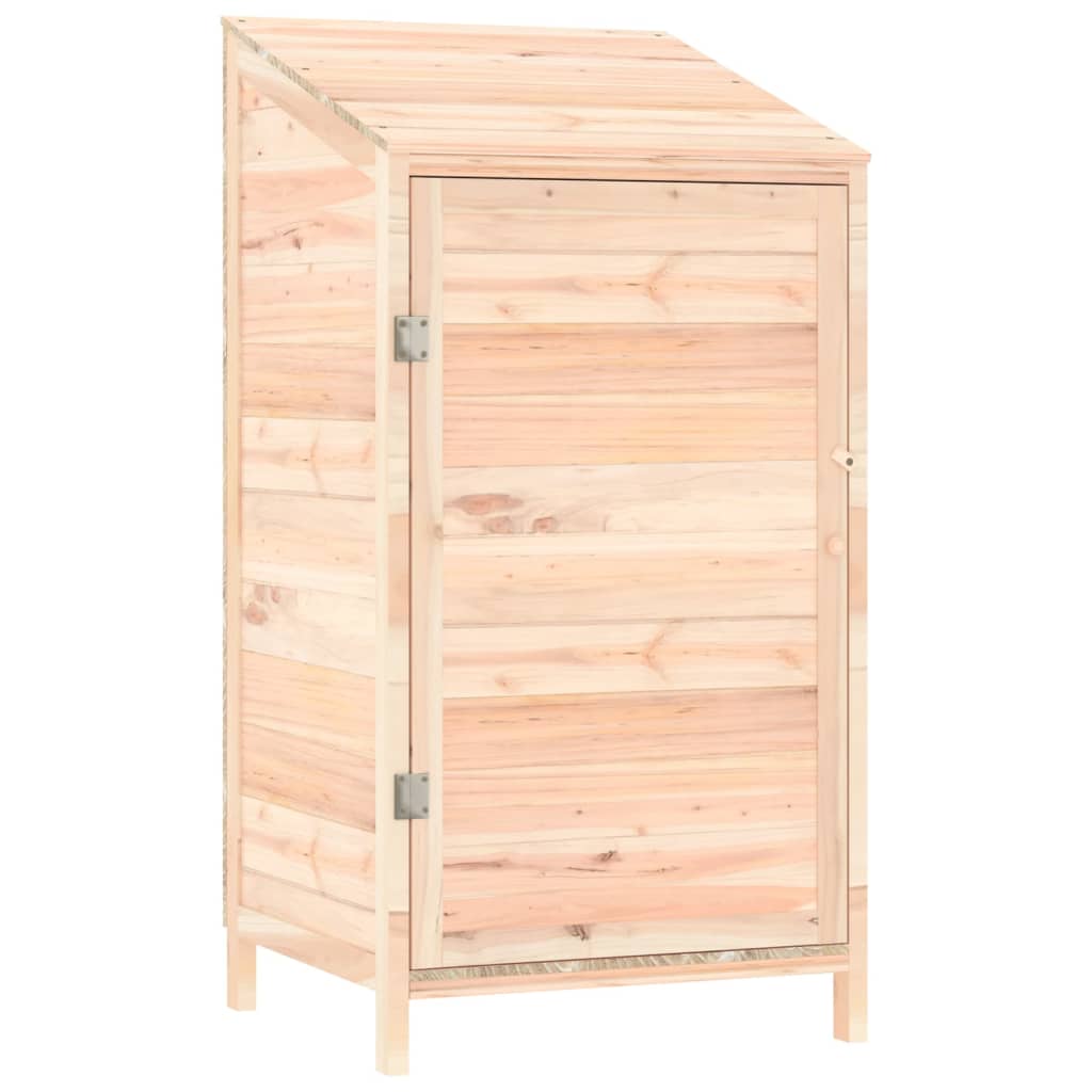 NNEVL Garden Shed 55x52x112 cm Solid Wood Fir-1