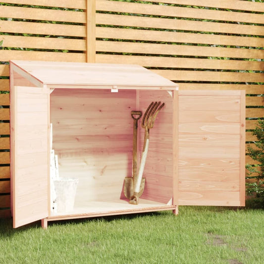 NNEVL Garden Shed 102x52x112 cm Solid Wood Fir-0
